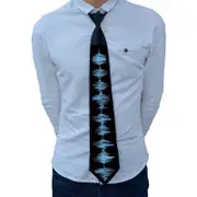 GGP Style 06 Led Sound Activated Glowing Tie Party Performance Accessory With Adjustable Light Patterns(Batteries Not Included, Self Provided)