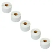5 Rolls 1300/R 2"x1" Direct Thermal Labels 2X1 for Zebra 2824 Eltron ZP450
