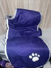 Zack & Zoey UM210 24 79 NorEaster Dog Blanket Coat Purple - Extra Large