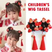 wig fringe ball hair circle hair accessories A5X6