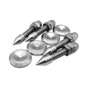4pcs 304 Stainless Steel Speaker Shockproof Isolation Stand Feet Cone Base Pads