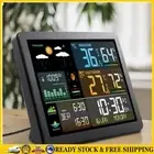 Digital Alarm Clock with Outdoor Sensor Temperature/Humidity for Bedroom Office
