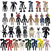 Siren Double Heads Plush Toy Cat Doll Cartoon Stuffed Doll Christmas Gift