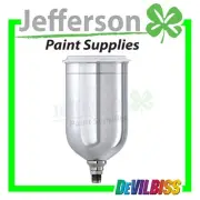 DEVILBISS ALUMINUM GRAVITY POT GFC-502 1000ml 1L SPRAY GUN POT