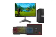 Dell 7050 SFF Bundle Gaming Desktop i5-7500 3.4GHz 256GB 16GB RAM 2GB GT1030 + 24" Monitor | Refurbished