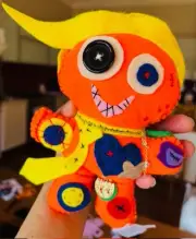 "Cutie Voodie #12" Voodoo Doll - Hand Made - "Trump ie" is awaiting adoption!