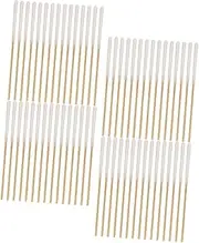minkissy Ergonomic Cotton Swab Sticks 60 Pack Long Cotton Swabs for Ear Cleaning Makeup and Household Cleaning