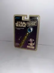 1997 Tiger Star Wars C3PO Flashlight Keychain with Bulb Sealed New C-3PO RARE