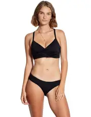 [Seafolly] Collective Quilted DD Cup Bralette in Black