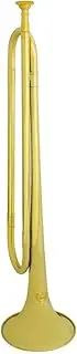 BESTonZON Teen Musical Plaything Trumpet in b Flat Perfect for Children Beginner Instrument Durable Brass Trumpet Toy