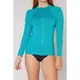 HURLEY｜女 LONG SLEEVE ZIP RASHGUARD 防磨衣長袖