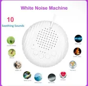 10 Songs White Noise Sound Machine Portable Baby Sleep Machine Soothing Sounds