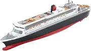 GARENDE 1:1400 Scale Boat Toy, Realistic Watercraft Model Kits, Cruise Ship Model for Home TV Cabinet Bedroom Office Livingroom