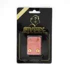 STUDEX MINI (2mm) GP GOLD PLATED EAR PIERCING BALL STUDS - CARDED PAIR- E229CARD