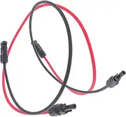 Quick Connect Terminal Solar Extension Cable Connector for Solar Panels Inverters Safety Compliant Versatile Use