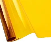 XYWHPGV PET Self-Sticky 99% Light Blocking Window Film Privacy Anti UV Heat Control Mirror Glass Films for Home and Office Yellow 19.7x78.7inches(f2c18 d4cbc d5879 07fcd 7018b be8d9