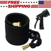 HEAVY DUTY 4X Stronger Deluxe Expandable Flexible Garden Water Hose 50,75,100FT