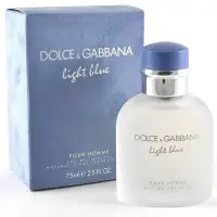 在飛比找Yahoo!奇摩拍賣優惠-【美妝行】D&G Light Blue 淺藍 男性淡香水 1