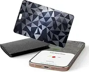 Ucard Wallet Tracker Card, Thin Bluetooth Tracker, Works with Apple Find My (iOS Only), Rechargeable, Wallet Finder and Item Locator for Wallet, Luggage Tags and More(Diamond Shimmer)