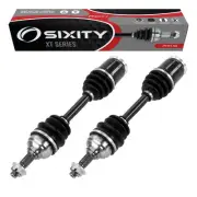 2 pc Sixity XT Rear Left Right Axles for Arctic Cat 250 2x4 4x4 300 MRP 5r
