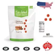Low Calorie Cinnamon Hard Candy – Sugar-Free, Vegan, Gluten-Free Snack
