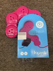 Quirky Pivot Power Flexible and Adjustable 4 Outlet Surge Protector Strip 2feet
