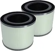 PUREBURG Replacement True HEPA Filter Compatible with Dreamegg TR-8080 Air Purifier,2-Pack H13 4-Stage Filtration Activated Carbon 2-in-1
