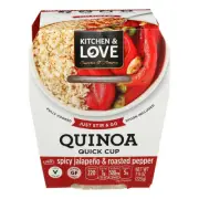 Quinoa Meals Spicy Jalapeno And Roasted Peppers 7.9 Oz(Case Of 6)