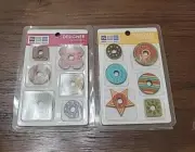 We R Memory Keepers Designer Gromlets Hoopla School Crafts Embellishments Art -2