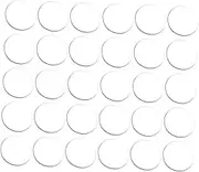 CONGARTENO 30Pcs Slip Furniture Pads Transparent Soft Gel Floor Protectors for Hardwood Floors Scratch Resistant for Home Use Living Bedroom