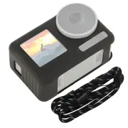 Soft Silicone Antiscratch Protective Case Cover + Lanyard For DJI OSMO Action 3