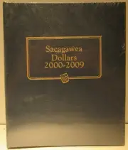 4 Page Whitman Classic Coin Album #2234 Sacagawea Dollars 2000-2009