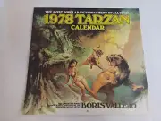 Tarzan Boris Vallejo 1987 Calendar - Hero - Fantasy - NEW