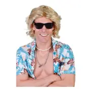 NEW Tom Foolery Mick Short Blonde Wig By Spotlight