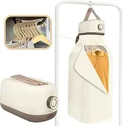 Bear Portable Clothes Dryer, Mini Laundry Dryers with Timer Function, Small Compact Foldable Electric Drying Machine with Dry Bag for Travel, RV, Home, Apartment (220V, w/AU Adapter)