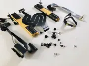 Apple MacBook Retina 12" 2017 Flex Cable usb c Head Phone jack Speakers Screws
