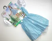 NEW NWT Halloween Costume Dorothy Wizard of Oz Child M 8-10