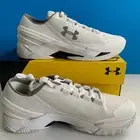 Under Armour 2016 Stephen Curry 2 Low Chef Charged Basketball White Shoes 10 USA