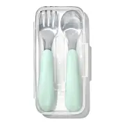 On-The-Go Fork & Spoon Set - Opal