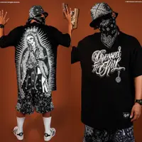 在飛比找蝦皮購物優惠-Dtkb SANTA MUERTE 襯衫三維 TSHIRT 