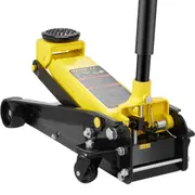 Floor Jack, 3 Ton Low Profile Floor Jack, Heavy-duty Steel Racing Floor Jack with Single Piston