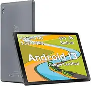 [Topsand] Latest Android 13 Tablet, 10.1 Inch Tablet with 2.0 GHz Quad-Core Processor, 64GB ROM, 1TB Expandable, Dual Auto Focus Camera with Face ID Unlock, GPS, Parental Control, 2.4G & 5G WiFi Tableta