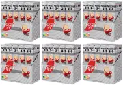 6 NESCAFE 2in1 Unsweetened Instant Coffee 28 Stick Boxes 224g 7.9oz