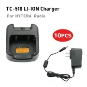10*TC-510 Li-ion Rapid Charger For HYT Hytera BL1719 TC-510 TC-585 TC-500S Radio