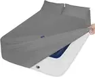 Queen Extra Deep Pocket Sheet Set - Fits 16 to 24 in Air Mattress - Grey