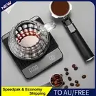 AU Mini Coffee Scale with Timer Rechargeable 3kg/0.1g Espresso Coffee Scale LCD