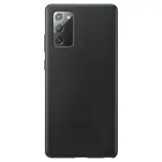 Samsung Galaxy Note 20 Leather Cover - Black