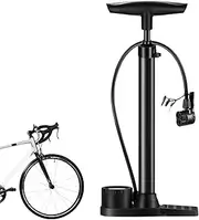Portable Tire Inflator for Cycle, High Pressure Portable Tire Inflator with Digital Gauge, Floor Electric Air Pump Handheld Cycle Supplies for Cycle