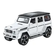 Catzon 1:32 G63 Alloy Car Model with Pull-Back Functionality and Sound Light Effects-White