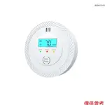 CO探測器 新國標一氧化碳報警器 家用消防室內一氧化碳探測器 白色【英文歐標】（AA電池供電，出貨不帶電池）